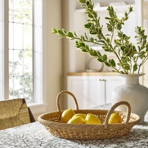 Threshold Round Tapered Tray Designed with Studio
McGee, NWT